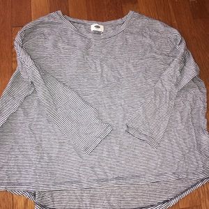 Old Navy striped long sleeve. Size Medium.